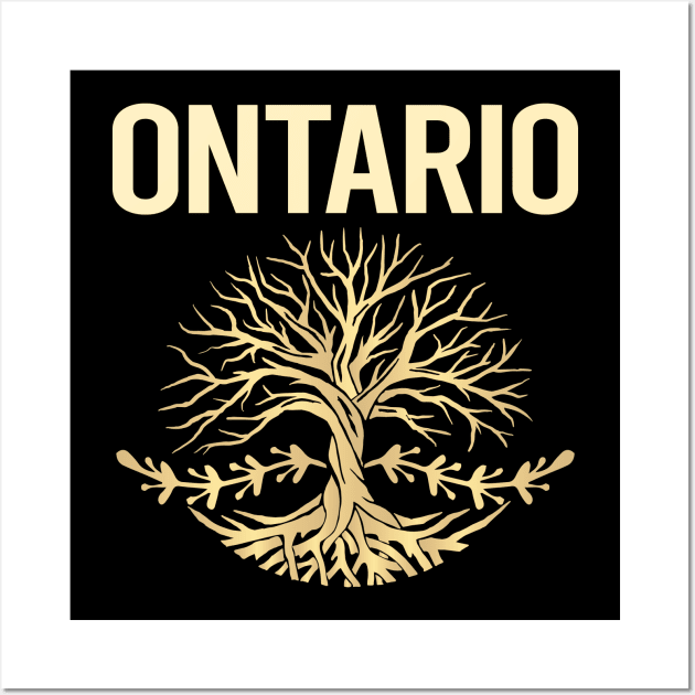 Nature Tree Of Life Ontario Wall Art by flaskoverhand